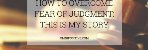 fear of judgment